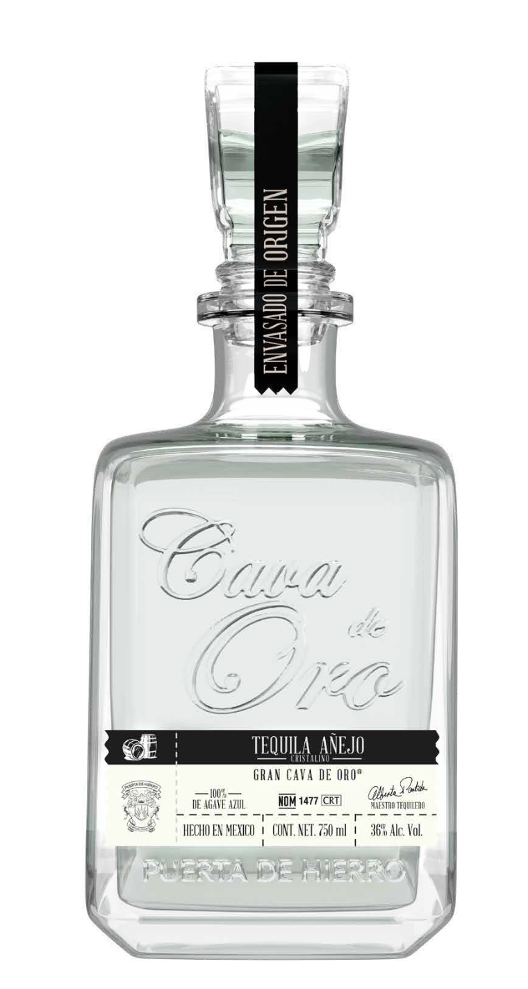 Tequila Cava de Oro - Añejo Cristalino