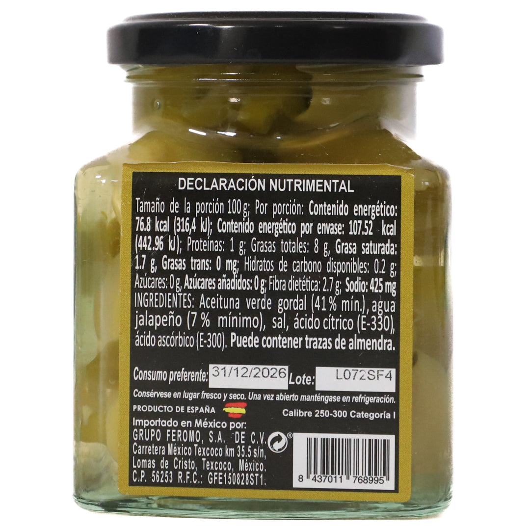 Aceituna rellena de Jalapeño