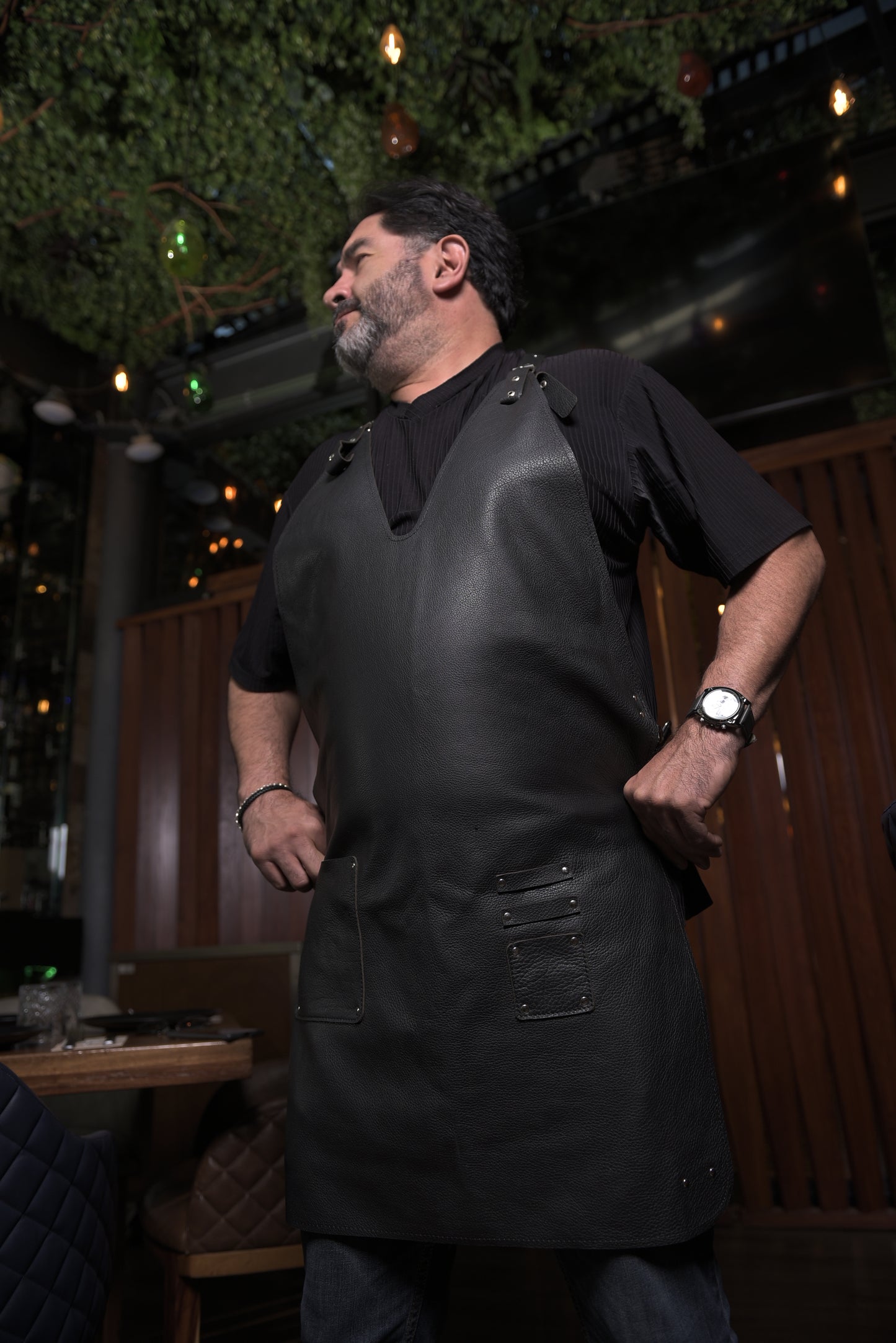 Mandil de Cuero para Sommelier o Parrillero