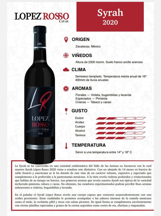 Syrah - Lopez Rosso